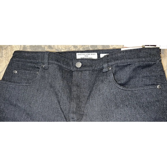Jones New York Sport Shape Control Stretch Pants Women's Sz 12 Charcoal Gray - Picture 2 of 7